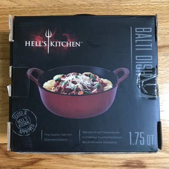 Hell’s Kitchen Enameled Cast Iron 1.75-Qt - Picture 5 of 6